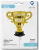 28" Folienballon Shape Pokal You´re the best! | 71 cm Produktbild-Vorschau 2