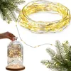 Lampki 50 Led Drucik Na Baterie Mikro Światełka 5 M Białe Podgląd zdjęcia produktu 1