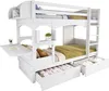 Sweiko Kinder-Etagenbett, Doppelbett, multifunktionales Produktbild-Vorschau 5
