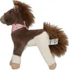 Miss Melody knuffel paard bruin-wit 18 cm Produktbild-Vorschau 4