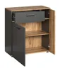 Kommode "Avila" Sideboard in grau mit Evoke Eiche 80 x 86 Produktbild-Vorschau 6