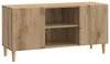 vidaXL TV skrinka 102 x 34,5 x 50 cm z drevotriesky v štýle Náhľad obrázku produktu 8