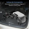 Składany i lekki wózek inwalidzki ELONEO 2w1 z siedziskiem, Podgląd zdjęcia produktu 9