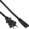 InLine 16651Y, 1 m, NEMA 1-15P, C7 panel, 125 V, 7 A Podgląd zdjęcia produktu 1