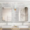 MODFU Stijlvolle spiegelkast voor de badkamer met metalen Productafbeelding-voorbeeld 9