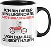 Motorradfahrer Geschenk Tasse Lustige Geschenkidee Produktbild-Vorschau 1