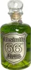 A bottle of green absinthe with a silver label. Produktbild-Vorschau