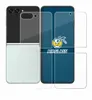 A product image showing screen protectors for a Samsung Galaxy Z Flip 5. Produktbild-Vorschau