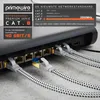 Primewire platte patchkabel CAT 8 met katoenen omhulling - Productafbeelding-voorbeeld 7