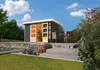 Karibu Gartenhaus "Calabar 4" SET terragrau mit Boden und Produktbild-Vorschau 1