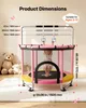 Mini trampolina VEVOR dla dzieci, wytrzymałość do 60 kg, z Podgląd zdjęcia produktu 5