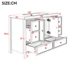 Meuble de salle de bains Merax avec lavabo, meuble-lavabo Voir les images du produit 5