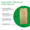 sacchi di carta bioMat compostabili 240l in carta kraft, 25 Anteprima dell’immagine prodotto 4