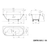 KALDEWEI Badewanne CENTRO DUO 2 bahamabeige Produktbild-Vorschau 3