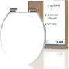 SCHÜTTE MDF WC Sitz WHITE, Toilettendeckel mit Produktbild-Vorschau 1