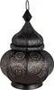 Orientalische Laterne Metall Lamis Schwarz 30cm | Produktbild-Vorschau 2