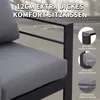 MeXo Loungeset Aluminium Gartenmöbel Lounge Set 4-Teilige, Produktbild-Vorschau 6