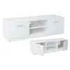 TV-Schrank 120cm breit Lowboard mit matter Oberfläche Produktbild-Vorschau 5