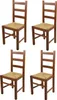 t m c s Tommychairs - Set de 4 chaises RUSTICA pour la Voir les images du produit 1