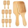 10-pcs Bambus-Kamm,aus Holz natürliche Bambusborsten, Produktbild-Vorschau 1