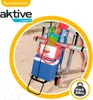 Aktive Składany Wózek Plażowy 35x45x100 Cm Czarny Czarny Podgląd zdjęcia produktu 6