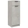 vidaXL Mobile da bagno grigio cemento 32x34x90 cm Materiale Anteprima dell’immagine prodotto 1