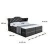 ALTDECOR Boxspringbett mit H4 Matratze und Topper - 200 x Produktbild-Vorschau 6