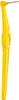A yellow interdental brush with a bent handle and bristles. Produktbild-Vorschau