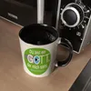 Du bist ein Gott, der mich sieht. Kaffeebecher in schwarz Produktbild-Vorschau 5
