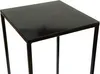 A close-up view of a black square metal plant stand. Anteprima dell’immagine prodotto
