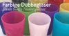 Schwarz Matt Farbiges Dubbeglas 0,5 L - Bunte Dubbegläser Produktbild-Vorschau 2