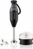 A black immersion blender with accessories is displayed against a white background. Náhľad obrázku produktu