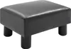 Fortuna Lai Chesterfield Składana ławka z ekoskóry Czarna Podgląd zdjęcia produktu 1