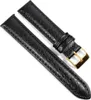 New Basic Ersatzband Uhrenarmband Leder schwarz 21670G, Produktbild-Vorschau 1