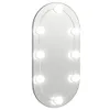 Lustro Z Lampami Led, 60X30 Cm, Szklane, Owalne Lumarko! Podgląd zdjęcia produktu 13