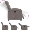 vidaXL Relaxsessel Taupe Stoff Produktbild-Vorschau 6