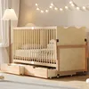 Flieks Gitterbett 70x140cm mit Rollen, Beistellbett Produktbild-Vorschau 4