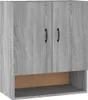 vidaXL Wandschrank Grau Sonoma 60x31x70 cm Holzwerkstoff Produktbild-Vorschau 1