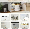 MODFU Buffet de Cuisine Bar avec LED - 2 Portes et 3 Voir les images du produit 4