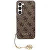 A brown Guess phone case with a gold charm. Náhled obrázku produktu