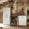 Keter Groove Basso, Brązowy, Gips, 2 drzw., 1 pół., 800 mm, Podgląd zdjęcia produktu 14