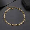 Fußkettchen Fußkette Fußschmuck Fußband Gliederkette Gold Produktbild-Vorschau 5