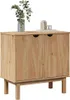 vidaXL Flurkast OTTA, 75x40x75 cm, massief grenenhout Productafbeelding-voorbeeld 2