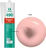 Ramsauer 490 Glasleistenfüller rosa 1K Silikon Dichtstoff Produktbild-Vorschau 1