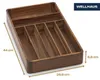 WELLHAUS Besteckeinsatz Akazienholz 44x26 6 cm Produktbild-Vorschau 3