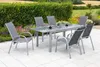 Merxx Gartenmöbel Set Amalfi 7tlg., 4 Stapelsessel, 2 Produktbild-Vorschau 1
