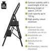 WENKO Leichte Aluminium Leiter Compact, Klapp-Trittleiter Produktbild-Vorschau 3
