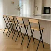 Klappbarer Barhocker 48x43x98cm Produktbild-Vorschau 7