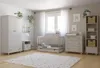 ZEE LUMI Kaschmir Babybett 120x60 cm mit Matratze Schublade Produktbild-Vorschau 3