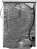 The back view of a washing machine or dryer, showing internal components and wiring. Produktbild-Vorschau